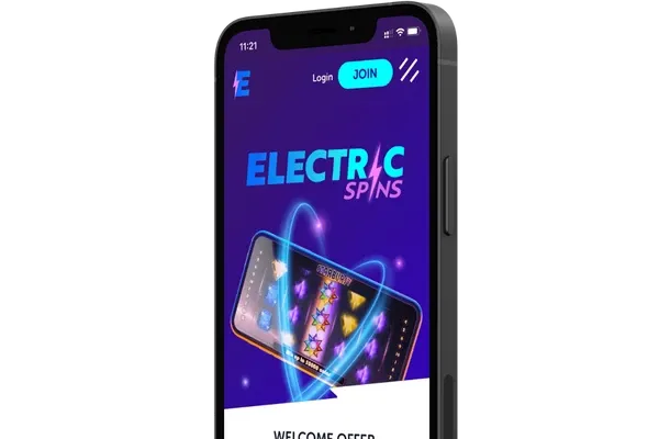 ElectricSpins Casino App Screenshot